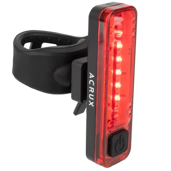 Smart Acrux Genopladelig Baglygte, 10 Lumen