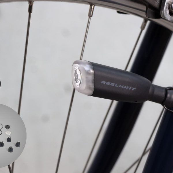 Reelight CIO+ Cykellygte-Sæt – Batterifri Induktion (For- og Baglygte)